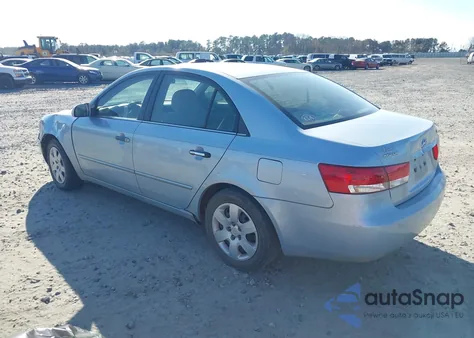 2007 Hyundai Sonata Gls из США, поврежденный, VIN 5NPET46C47H222205